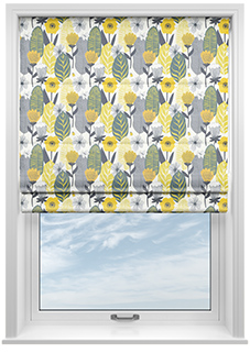 Blooma, Saffron - Roman Blind